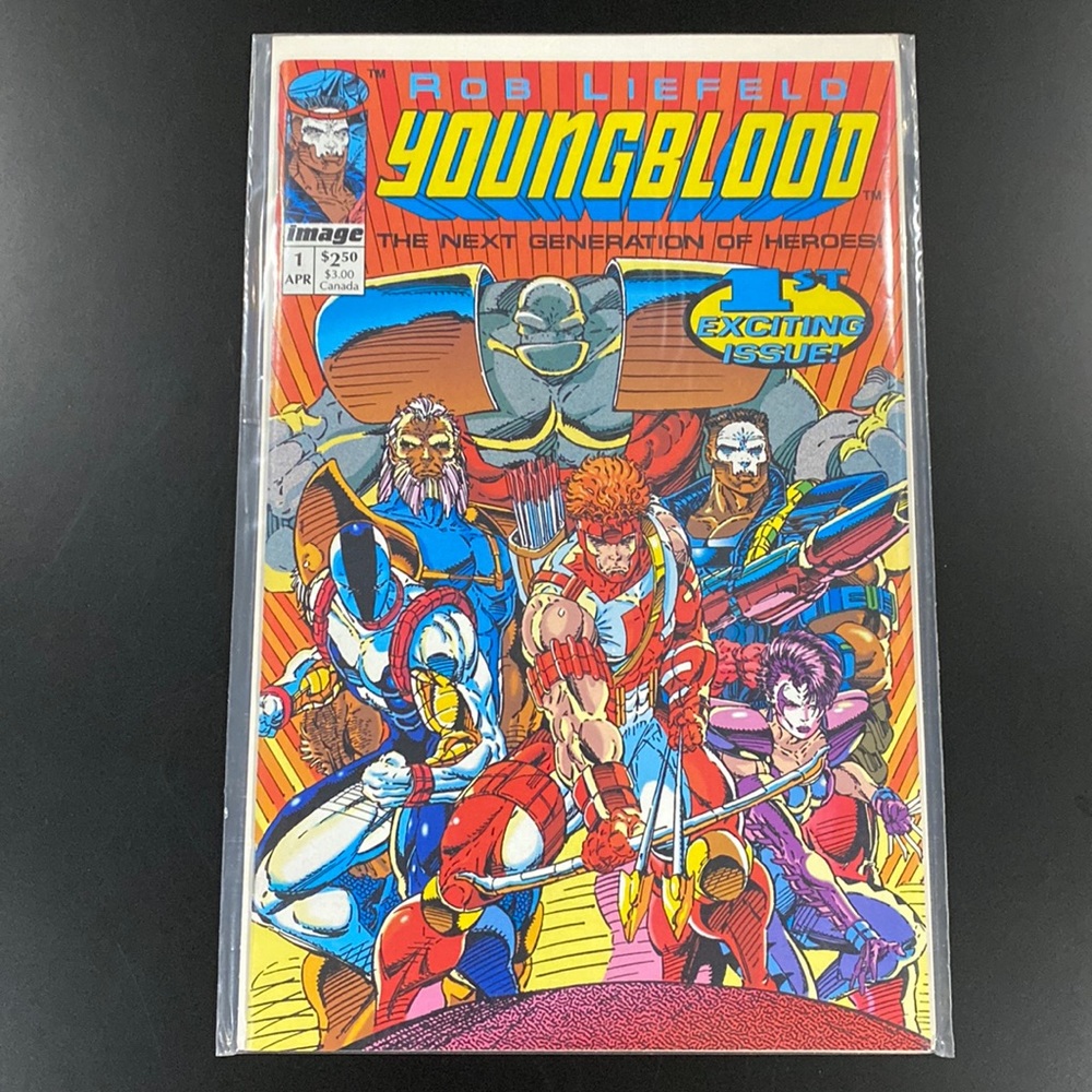 Youngblood #1 (1992) by Rob Liefeld - Image Comic Book